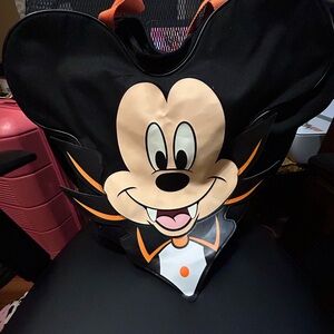 Mickey Mouse Vampire Face Tote Bag